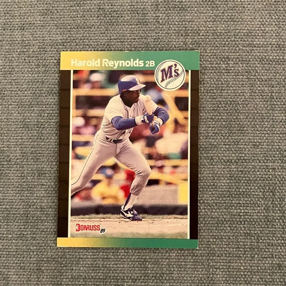 1989 Donruss Seattle Mariners Baseball Card Trading Card